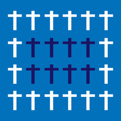 Obraz premium Fondo Cruz 