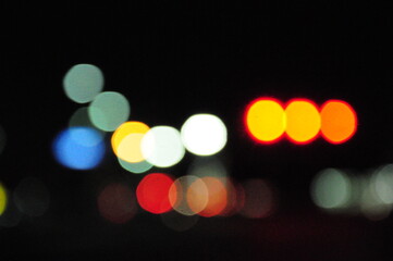 streetlight bokeh