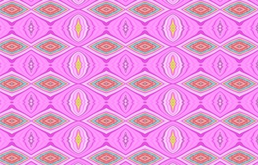 Geometric ethnic pattern seamless design for background or wallpaper.Abstract pattern. Texture with wavy, curves lines. Bright dynamic background with colorful wavy stripes
