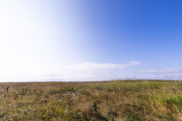 初秋の北海道の道東