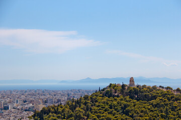Fototapeta na wymiar Views of the Acropolis, Athens, Greece.