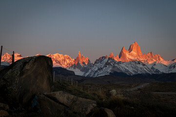 Dawn at Patagônia Argentina, El Chaltén