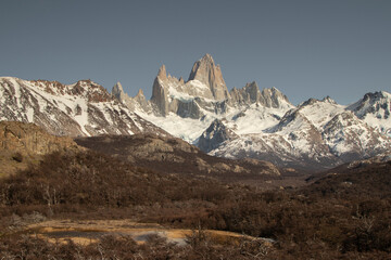 Trekking by El Chalten sanderos