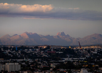 The peak of Paraná seen from the city of Curitiba