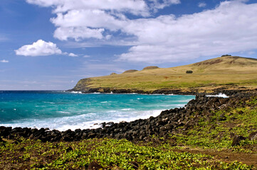 Parque Nacional Rapa Nui. Ilha de Páscoa. Chile.