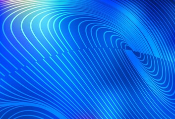 Light BLUE vector background with straight lines.