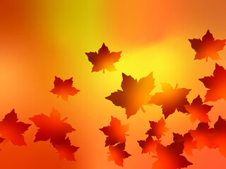 autumn leaves background