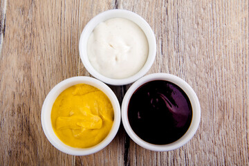 sauces pizza dips with mustard barbecue tartar