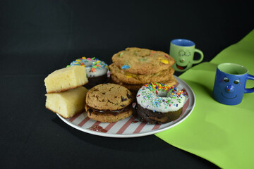 Bombones, Budines, Alfajores con dulce de leche