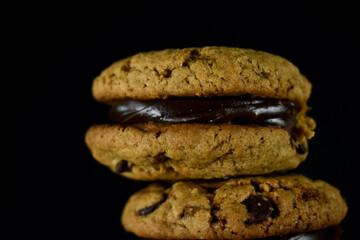 reposteria, bombones con dulce de leche y chocolate