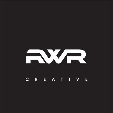RWR Letter Initial Logo Design Template Vector Illustration