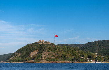 Yoros Castle in Anadolu Kavagi. istanbul, turkey.
The ruins of the historic fortress on the...
