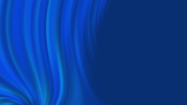 Abstract blue animation wavy movement for background texture pattern. Motion graphic autumnal theme tones design.
