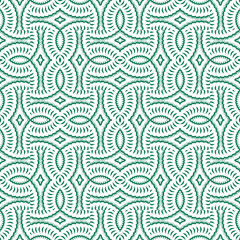 Abstract seamless pattern with various shapes. Geometric pattern for fabric. Textile background.