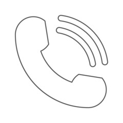 Phone Call sign symbol icon vector illustration