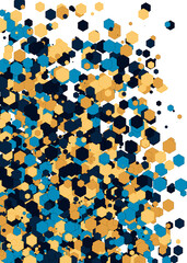 Colorful Universe Distribution Computational Generative Art background illustration