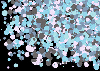 Colorful Universe Distribution Computational Generative Art background illustration
