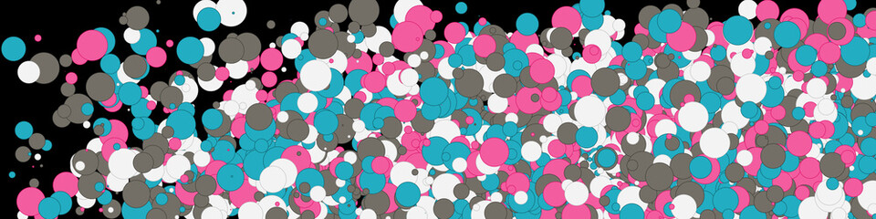 Colorful Universe Distribution Computational Generative Art background illustration