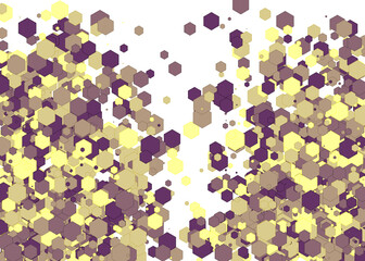 Colorful Universe Distribution Computational Generative Art background illustration