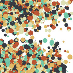 Colorful Universe Distribution Computational Generative Art background illustration