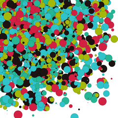 Colorful Universe Distribution Computational Generative Art background illustration