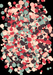 Colorful Universe Distribution Computational Generative Art background illustration