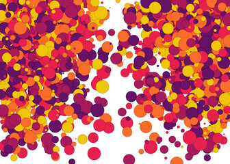 Colorful Universe Distribution Computational Generative Art background illustration