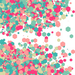 Colorful Universe Distribution Computational Generative Art background illustration