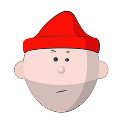 Sailor in the red cap.