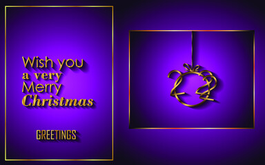 2022 Merry Christmas background for your seasonal invitations, festival posters, greetings cards. 