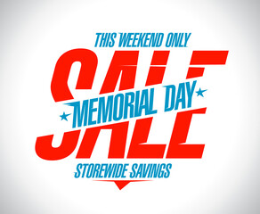 Memorial day sale.