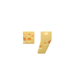 Cheese alphabet font food symbols