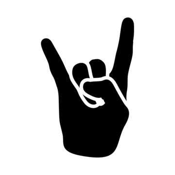 Rock Hand Icon