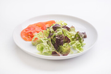 Salad with tomato (low fat)