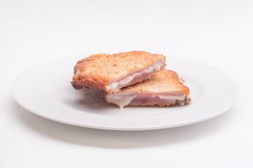 San jacobo, librito (steak filled cheese ham)