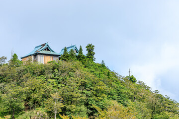 夏の英彦山神宮　上宮　福岡県田川郡　Hikosan Jingu in summer Fukuoka-ken Tagawa-gun