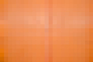 Orange smooth pixel squares background with one vertical outlined stripe