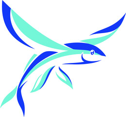 Abstract Design of Flying Fish