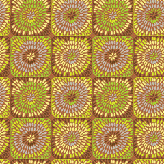 Fototapeta na wymiar Vector bright pattern geometric pattern. For printing on fabric. For wallpaper, wrapping paper.