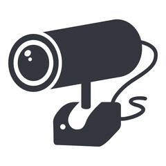 Web camera Icon. Vector Basic Webcam Symbol
