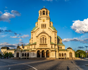 Fototapeta na wymiar Alexander Nevsky cathedral Sofia Bulgaria 