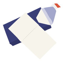 Papiertaschuntuchpackung