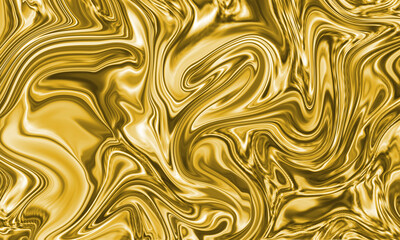 abstract marble liquid golden background. can be used as wallpaper, background graphic or texture.