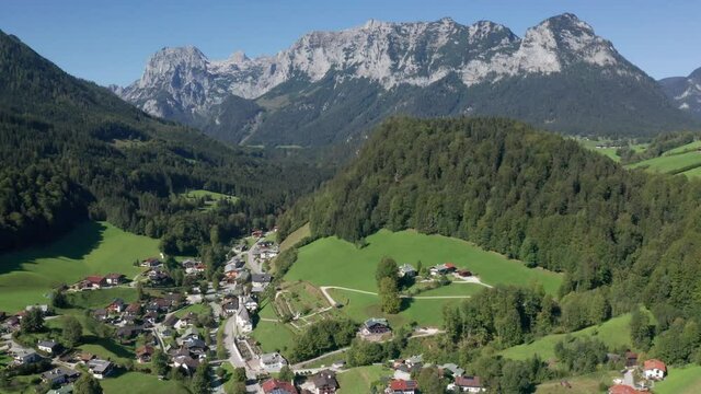 Mountaineering village Ramsau in Bavaria