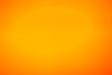 Orange gradient background with vignette shadows.