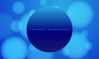 abstract background with blue bokeh