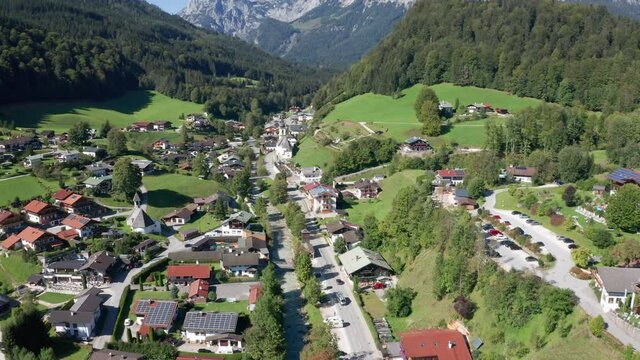 Mountaineering village Ramsau in Bavaria