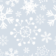 Seamless pattern background with christmas design