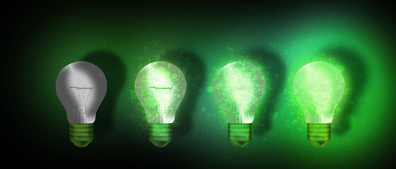 Light Bulb Color Splash - Idea and future concept