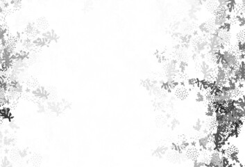 Light Gray vector pattern with random forms.